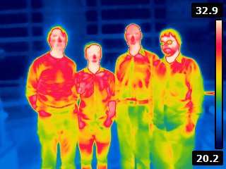 InfraRed photo of KuduSmart team 2017