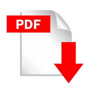 Pdf file download icon